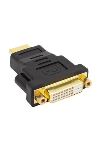 Powermaster محول HDMI إلى DVI (HDMI ذكر إلى DVI أنثى 24+1)