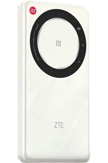 ZTE 5G Portable WiFi Mobile Router U30 Air, Intelligent Dual Network up to 650Mbps NFC One Touch Con