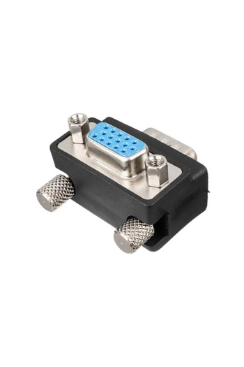Powermaster محول VGA أنثى إلى ذكر 90 °   درجة نوع L