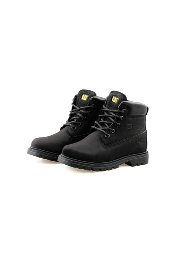 Caterpillar Bruiser 2.0 Çocuk Günlük Bot 015F101087-BLACK-NUBUK Siyah