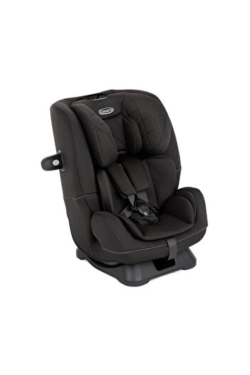 Graco SlimFit Midnight car seat, 40-145 cm, R129 certified and ADAC tested