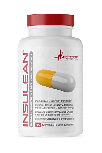 Metabolic Nutrition Insulean Insulin Mimetic Solution 90 Capsules