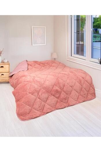 Budi Welsoft Quilt Double Size Quilt 200*220 Double Sided-Multicolor