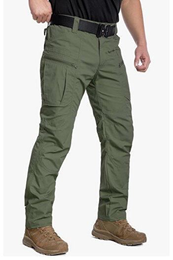 Polviton Softshell Men's Cargo Pants with Fleece Inside, 100% Water and Windproof, Thick Winter Wear