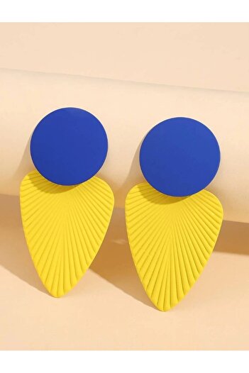 Inovius Yellow Leaf Earrings