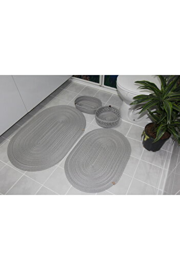 fa collection desing Jute, Bathroom Set, Bath Set, Bath Mat, Mat Set, Makeup Basket, Detergent