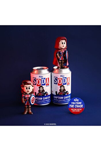 Funko Vinyl Soda! Figure - Marvel / What If...? - Captain Carter