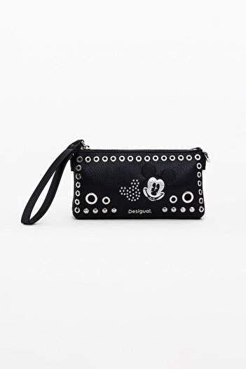 Desigual Banduliera dama Mickey negru 25SAYP08