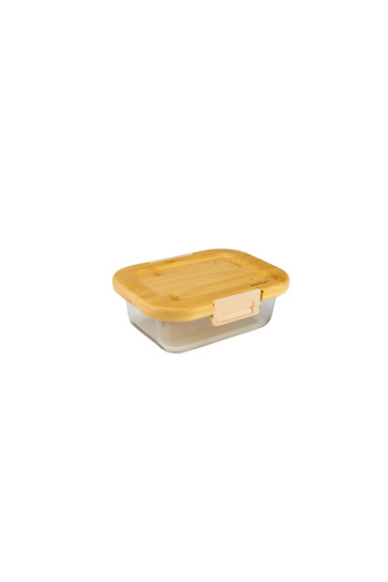 Bambum Satina Lockable Glass Storage Container 640 ml