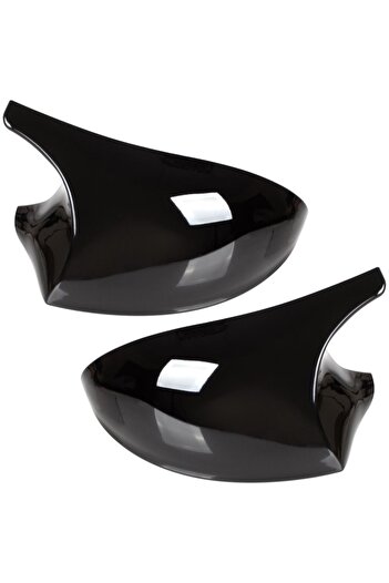 AutoUp Capace Oglinzi Batman BMW Seria 3 E90 E91 E92 E93 2005-2009 Seria 1 E81 E82 E87 E88 2004-2009 Negru