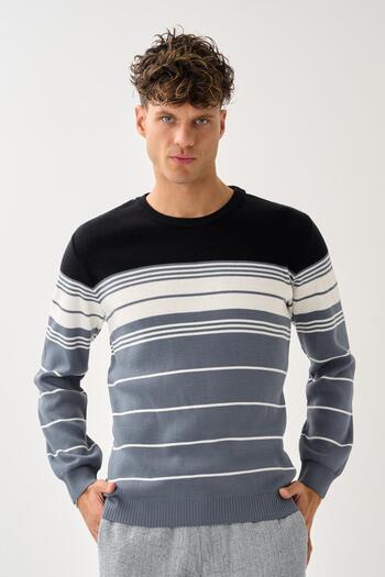 ALEXANDERGARDI Striped Men's Sweater