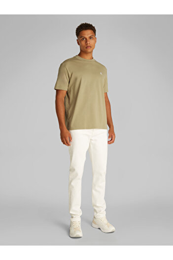 Calvin Klein Men Tree House Serif Monogram Crew Neck T-Shirt