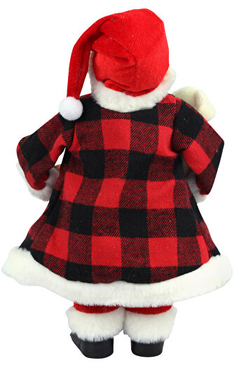 Cansüs 20x30 Cm Santa Claus Christmas Ornament with Teddy Bear