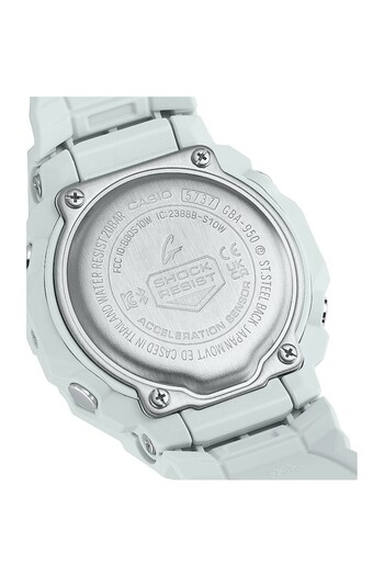 Casio , digital and analog watch G-Shock, White