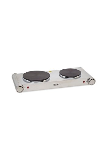 Zilan Stainless steel electric hob ZLN-0542, 58x33 cm, 2 burners, 2250W
