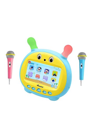 Wintouch K79 Kids Tablet 7-Inch, 16GB, Wi-Fi, Blue With 2 Microphones