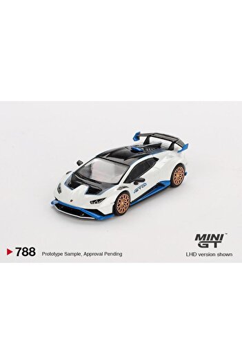 mini gt Lamborghini Huracán Sto Bianco Asopo 788