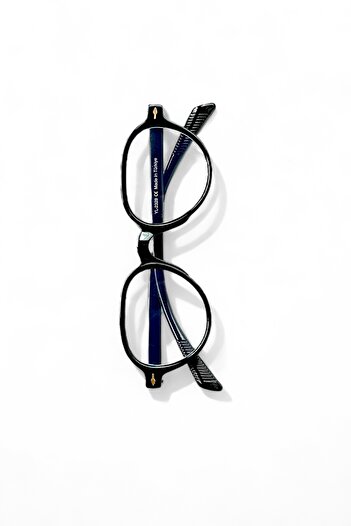 REN EYEWEAR Breeze Unisex Round Screen Glasses |   Lightweight and Comfortable |   Transparent Blue Light Protector