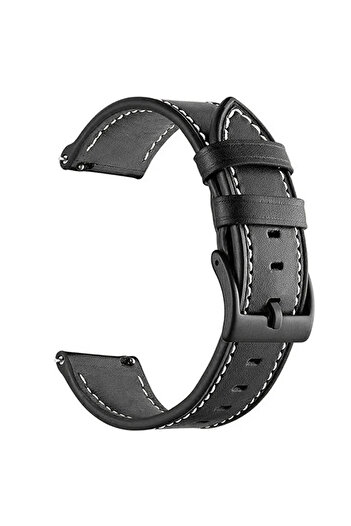Other Leather strap for Huawei Watch GT 3 42 - Black