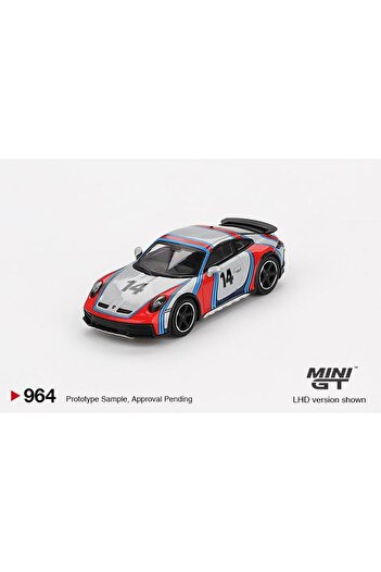 mini gt Porsche 911 Dakar Ice Gray Metallic “Rally 1978” 964