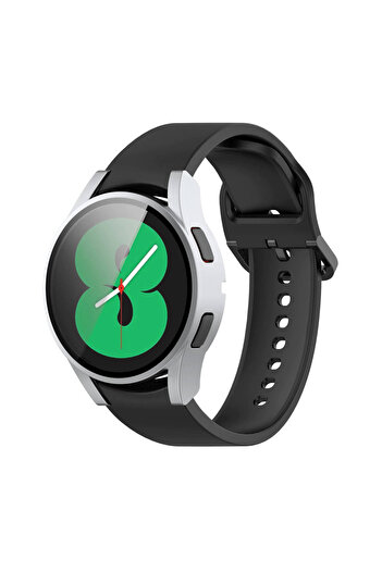 Other 2-in-1 case with glass for Galaxy Watch 4 44 (Black)