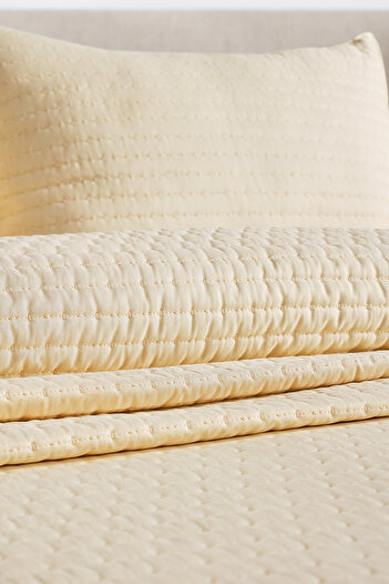 Doqu Home Santa Bedspread Single Size Cream