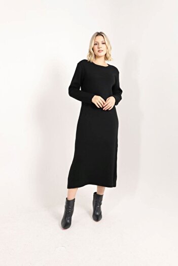 VELLICHOR Women's Long Sleeve Knitwear Dress