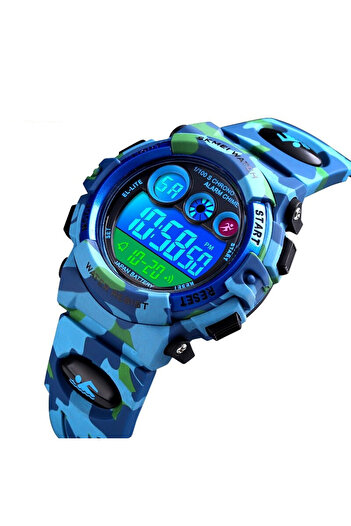 Skmei Children's sports watch, Military, Camouflage, Digital