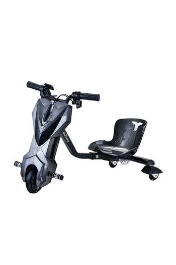Generic Rock Baby 36V Small Electric Drift Scooter, Gray, 68.5x54x21cm