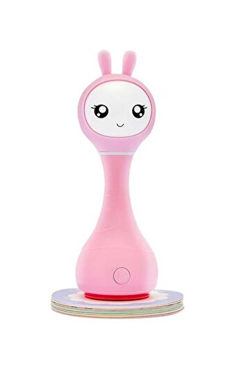 Alilo Smarty interactive baby bunny, Alilo, pink, 10 cm