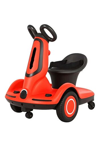 Generic Smart Electric Kids Scooter with Four Wheels, Seat, and LED Lights, Suitable for Ages 2 to 8 Years
