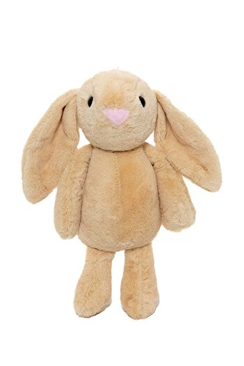 Generic Toto Toys Plush Bunny With Floppy Ears Peach Color Size 33 cm