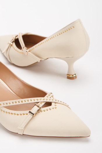 MFT AYAKKABI Women's Vintage Style Bowknot Elegant Stiletto