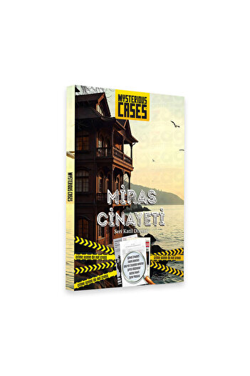 repro design Murder Inheritance - Detective Game |   Murder Case with Real Evidence - 16+ Adult Strategy Game