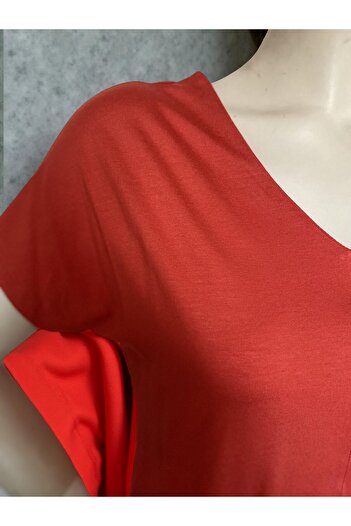 YUKEY GİYİM V-Neck Blouse