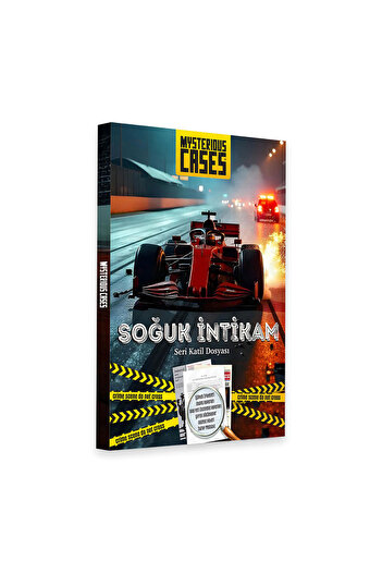 repro design Cold Revenge - Detective Game |   Murder Case with Real Evidence - 16+ Adult Strategy Game