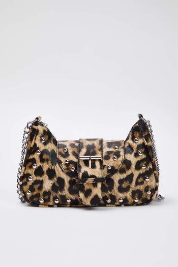 TRENDYOL SHOES Mehrfarbige Tasche mit Leopardenmuster
