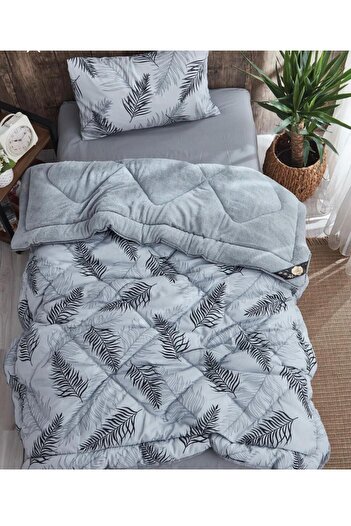 Eyüpoğlu Single Luxury Wellsoft Pufidik Double-Sided Silicone Quilt 155 X 215 + 1 Pillowcase