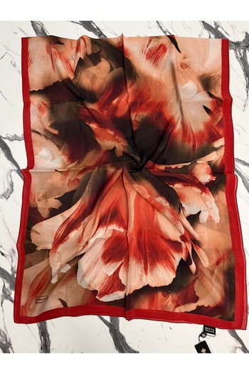 MERAM BUTİK Siyane Cupra Viscose Shawl Pattern 1 - 13