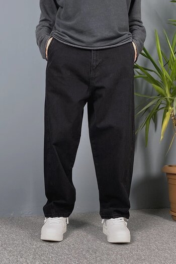 Alışveriş Sokağı Balloon Cut Baggy Pants |   Stk1577-Pants