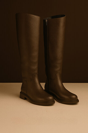POTEEN Ptc Cool Women's Rider Long Floater Boots - Black