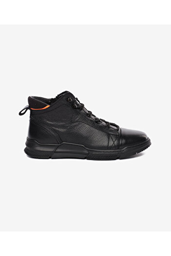 Greyder Erkek Siyah Hakiki Deri Sneaker Bot 5K1CB14361