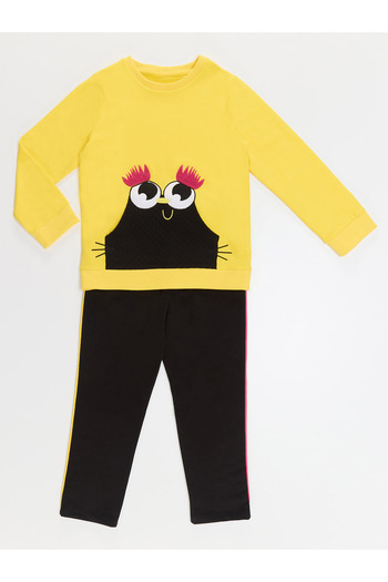 Denokids Kaş Göz Kız Çocuk Eşofman Takım