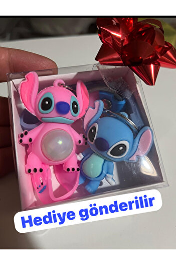 labubu sepeti Labubu Stitch ( Stiç) İthal Kumaş XL Büyük Boy 55 cm. Lilo & Stitch Stiç Anime Figür Peluş Oyuncak