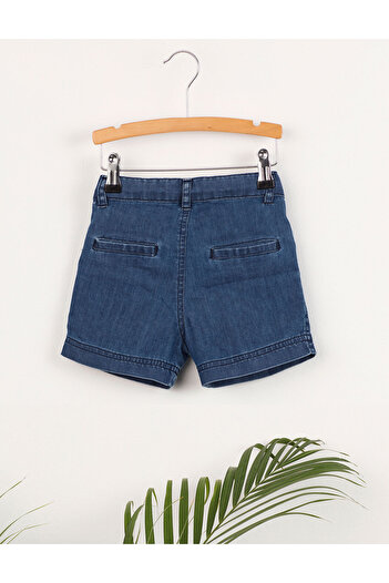 Ollie&Olla Pileli Erkek Çocuk Denim Şort