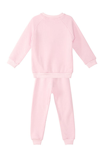 Denokids Baby Cat Kız Çocuk Yumuş Eşofman Takım