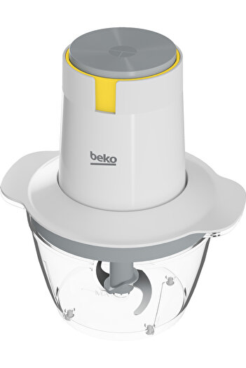 Beko CHP62522W mini chopper, 500 W, 0.5 L, 1 speed, 2 stainless steel knives, White