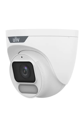 Uniview Cameră IP Wise-ISP, ColorHunter, 8MP, obiectiv 4.0mm, WL 30M, microfon, PoE, color 24/7 - IPC3628LE-ADF40K-WP
