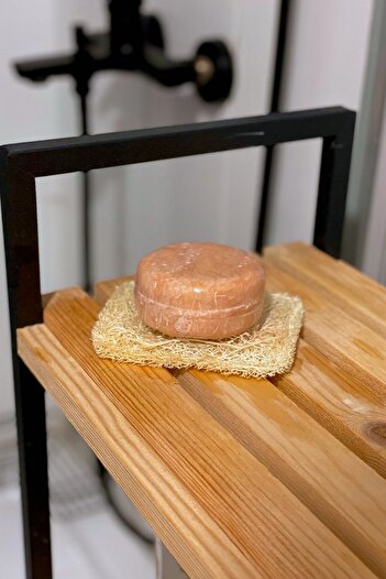miseca Natural Pumpkin Fiber Solid Shampoo and Soap Base 2 Pieces