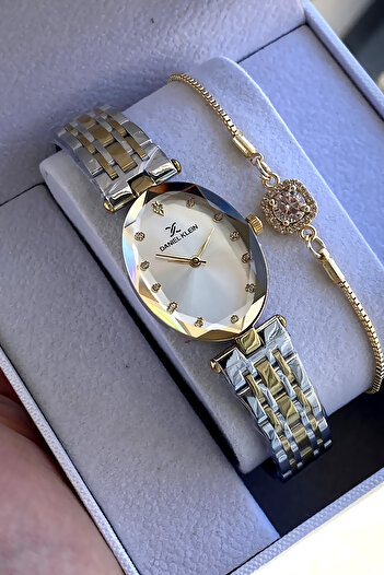 Daniel Klein 3 Pieces Original Women's Watch Bracelet Set